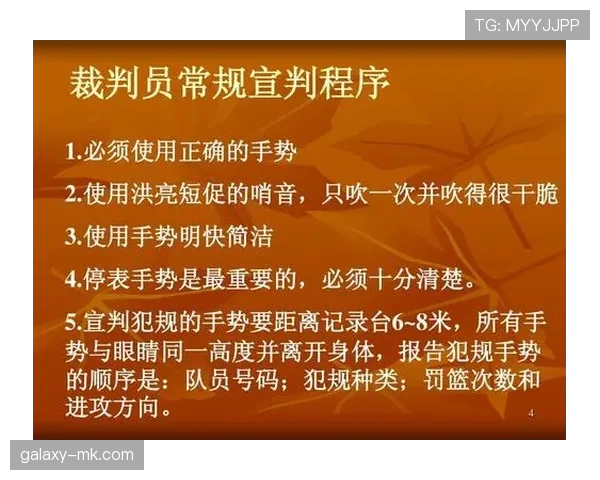 全面解析篮球比赛中裁判判罚流程的具体步骤